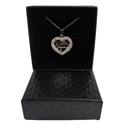 Special friend heart necklace